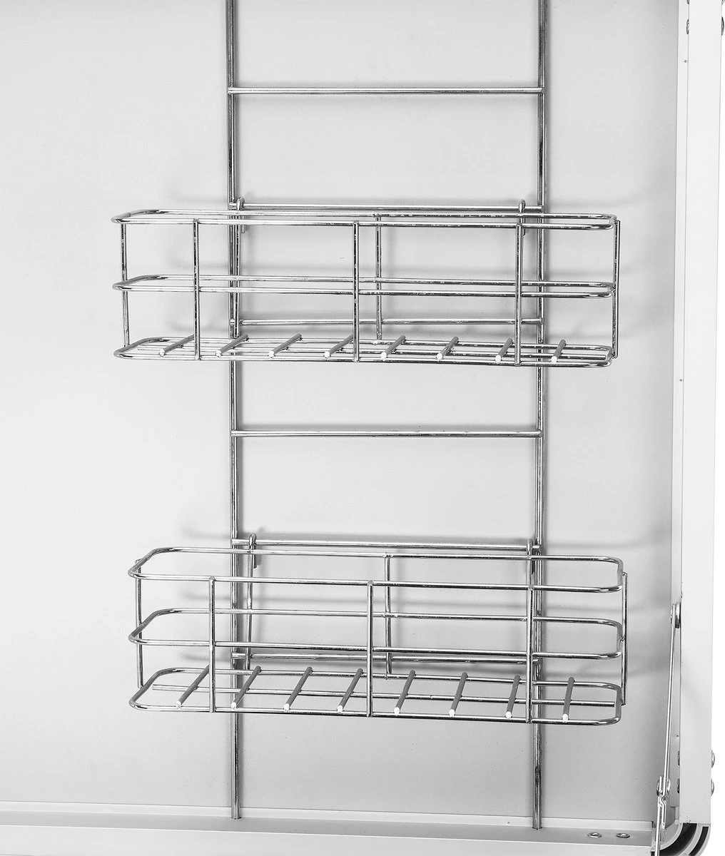 Campart Campingkeuken KI-0757 – Complete Keuken En Campingkast – Opvouwbaar En Inclusief Draagtas - Grijs - Afbeelding 5