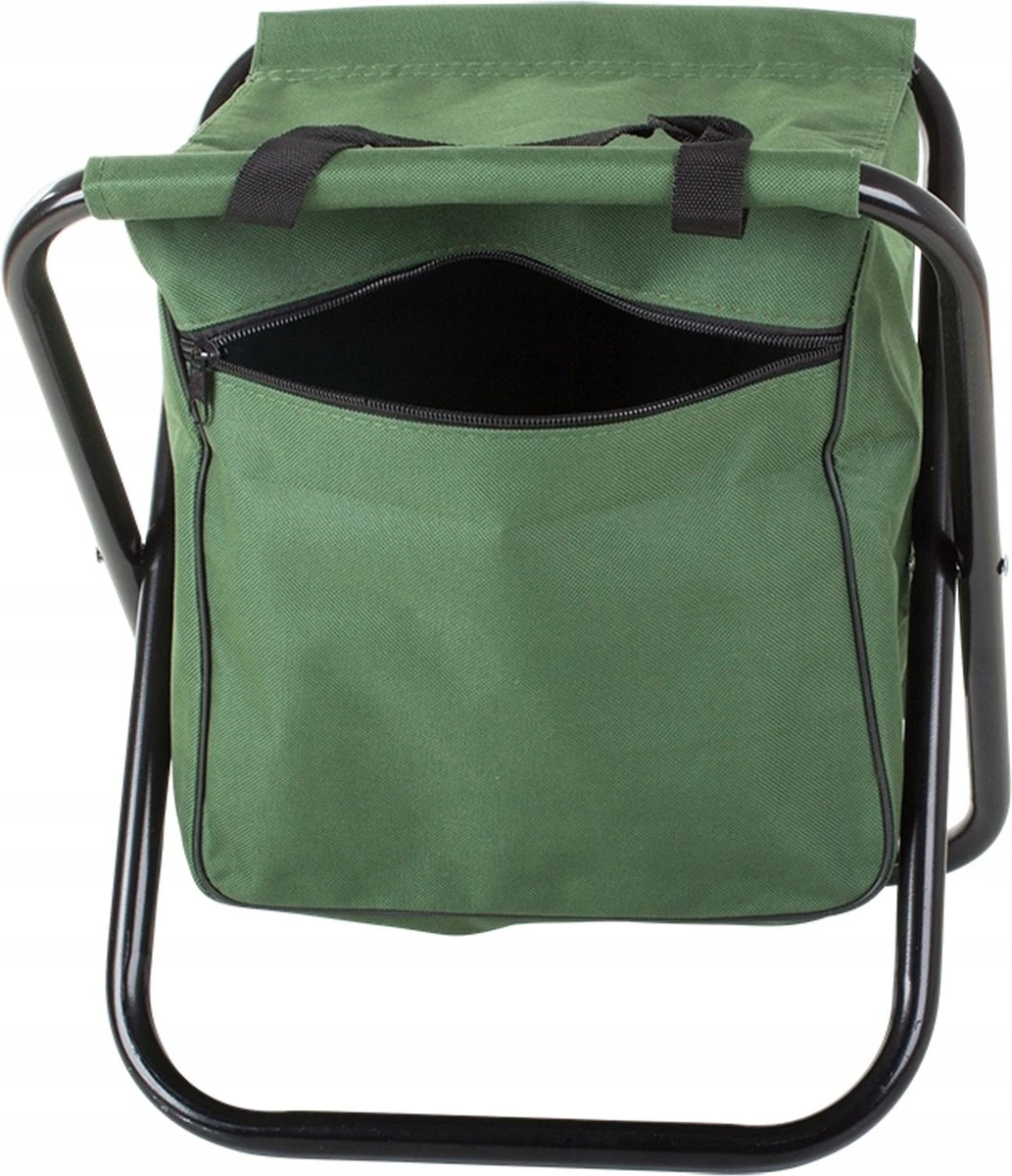 Viskrukje - Visserstoel - Campingstoel - Toeristen Visstoel - Reiskruk - Zak Met Ritssluiting - Opvouwbaar - Draagbaar - 26 CM - Rheme - Afbeelding 6