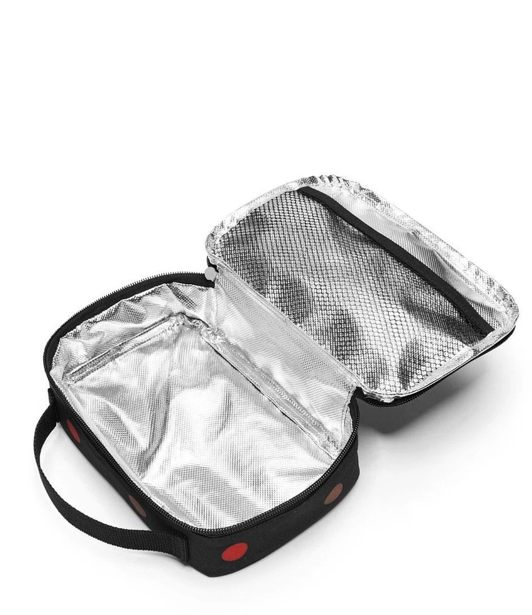 Reisenthel Thermocase Lunchbox - 1,5L - Dots Zwart - Afbeelding 3