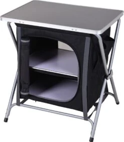 Pro Garden Campingkast Opvouwbaar Met Legplaat En Plank 60 X 45 X 63 Cm