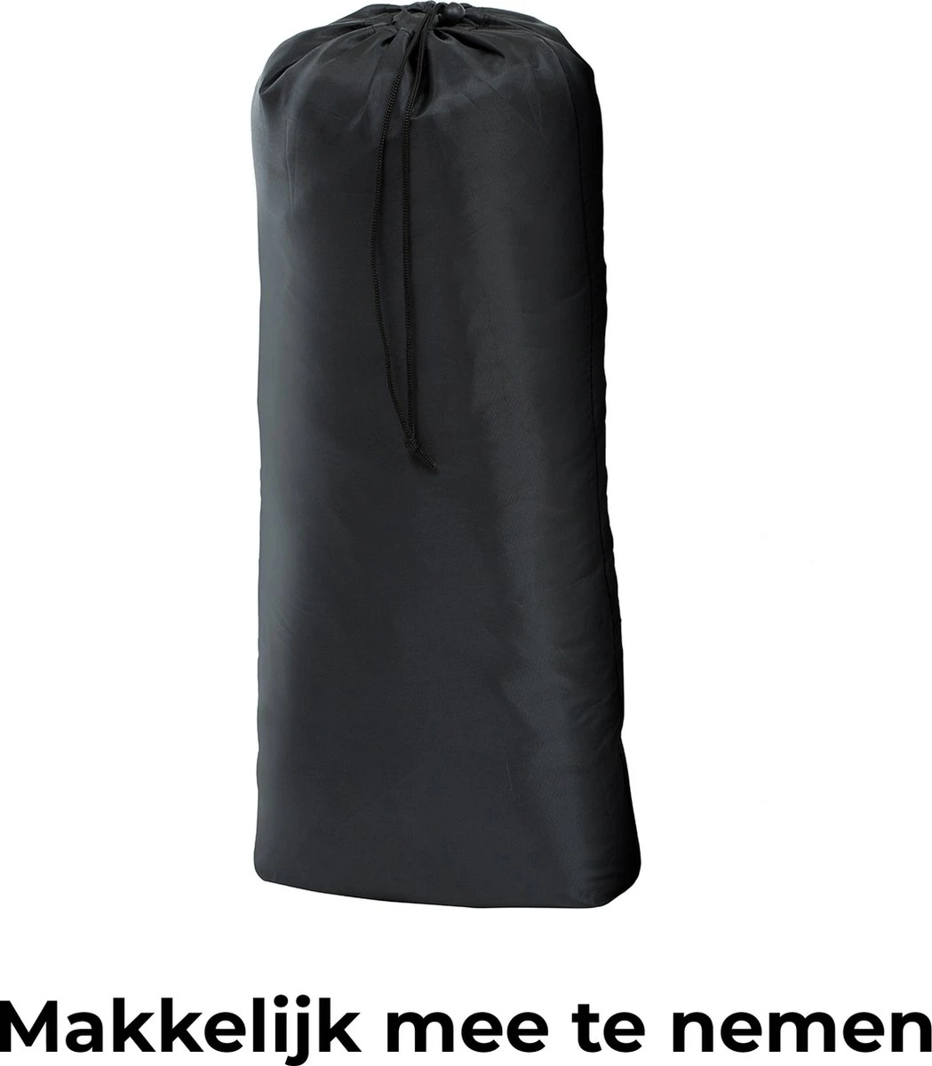 Deryan Cocoon Pop Up Tent - Luchtbed - Luchtpomp - 4 Persoons - Zilver - Afbeelding 8