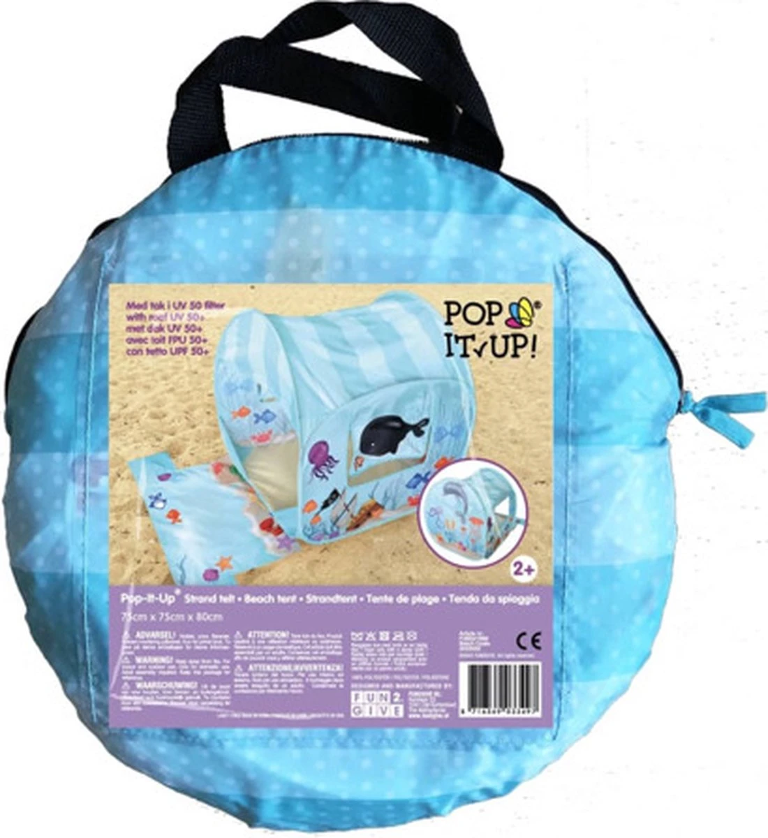 Retr-Oh! Pop-Up Strandtent - Oceaan Avonturen - Speeltent - Afbeelding 2