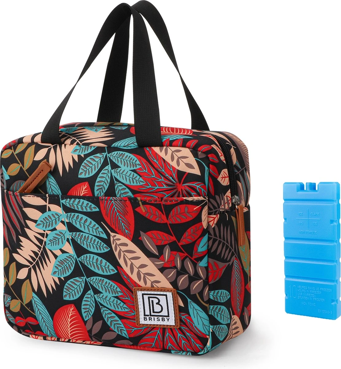 Brisby 4 Laags Geïsoleerde Koeltas - Lunchtas 4 Liter - Jungle