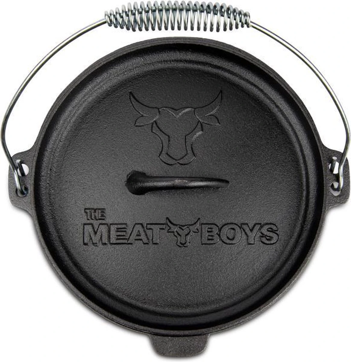 Merkloos Dutch Oven 4,5L - The Meat Boys - BBQ Pan - Afbeelding 2
