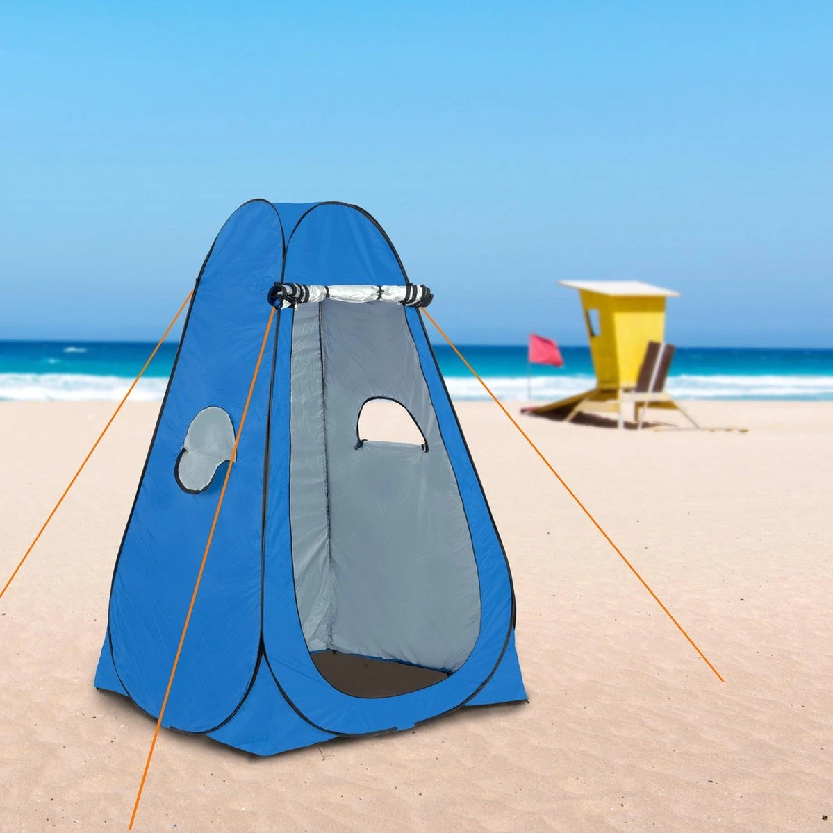 Dutch Mountains Pop-up Omkleedtent -190 X120cm Draagbare Douchetent - Prive-kamer - Multitent - Afbeelding 3