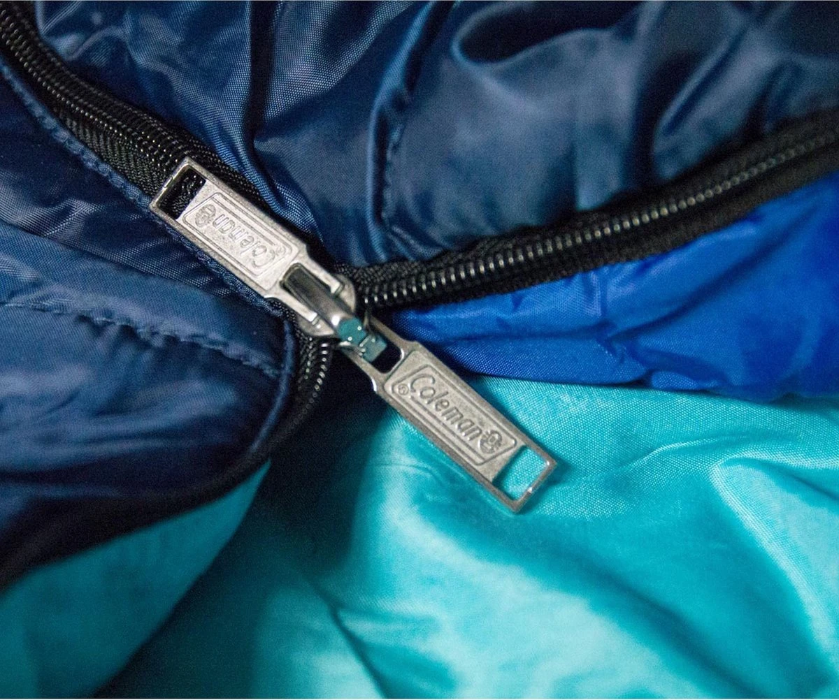 Coleman Fision 100 Mummy Slaapzak - 208 X 81 Cm - Blauw - Afbeelding 3