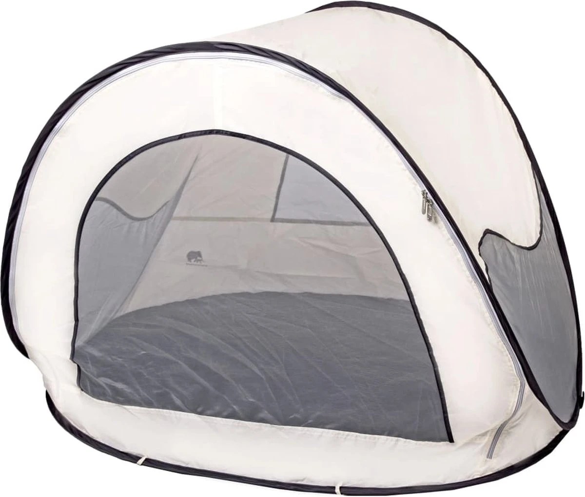 Deryan Luxe Pop Up Strandtent - Anti-UV 50+ - Cream - Afbeelding 2