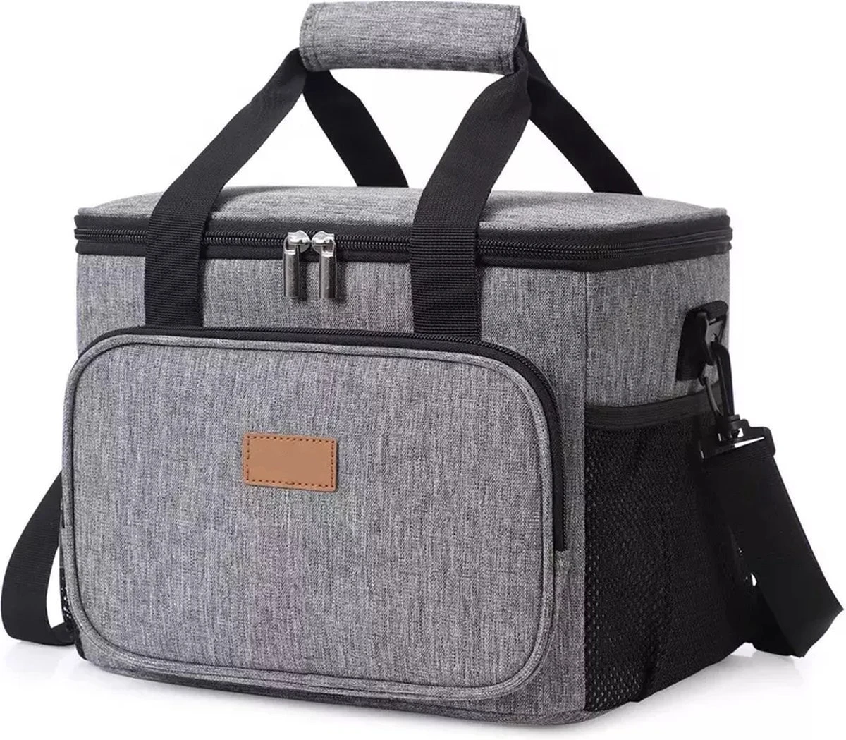 Lunchtas - Koeltas Voor Dames En Heren - Cool Bag - 4 Laags Geïsoleerde Koeltas - Kleine Cooler - Lunch Box - Lunchtas 15 Liter