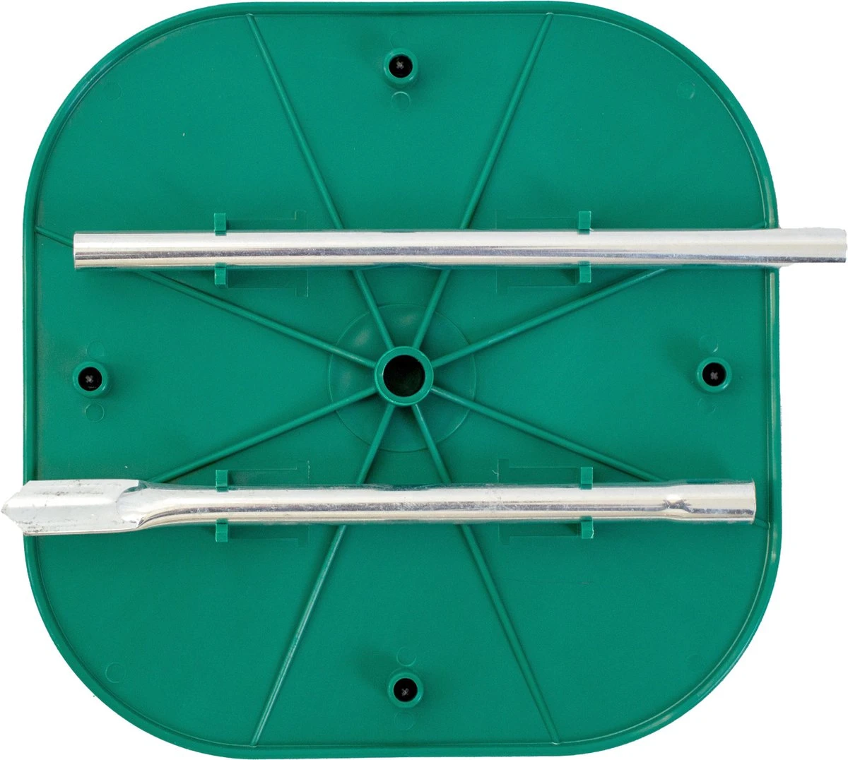 NordFalk Campingtafel 25x25x47 Cm - Aluminium Priktafel / Kampeertafel - Afschroefbare Tafelpoot - Afbeelding 2