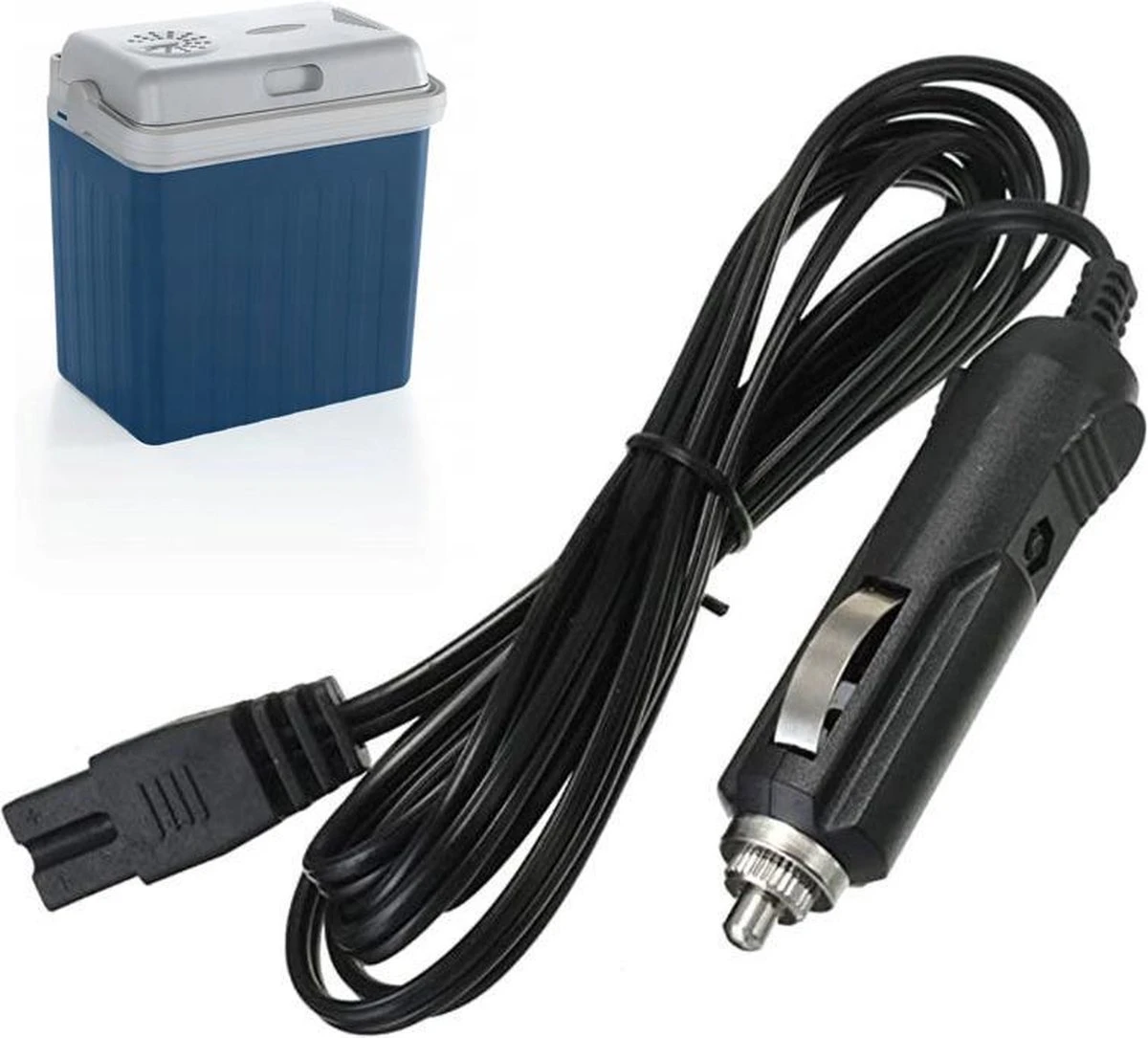 Merkloos Koelboxkabel 12V Voedingskabel Koelbox - 2 Meter - Afbeelding 4