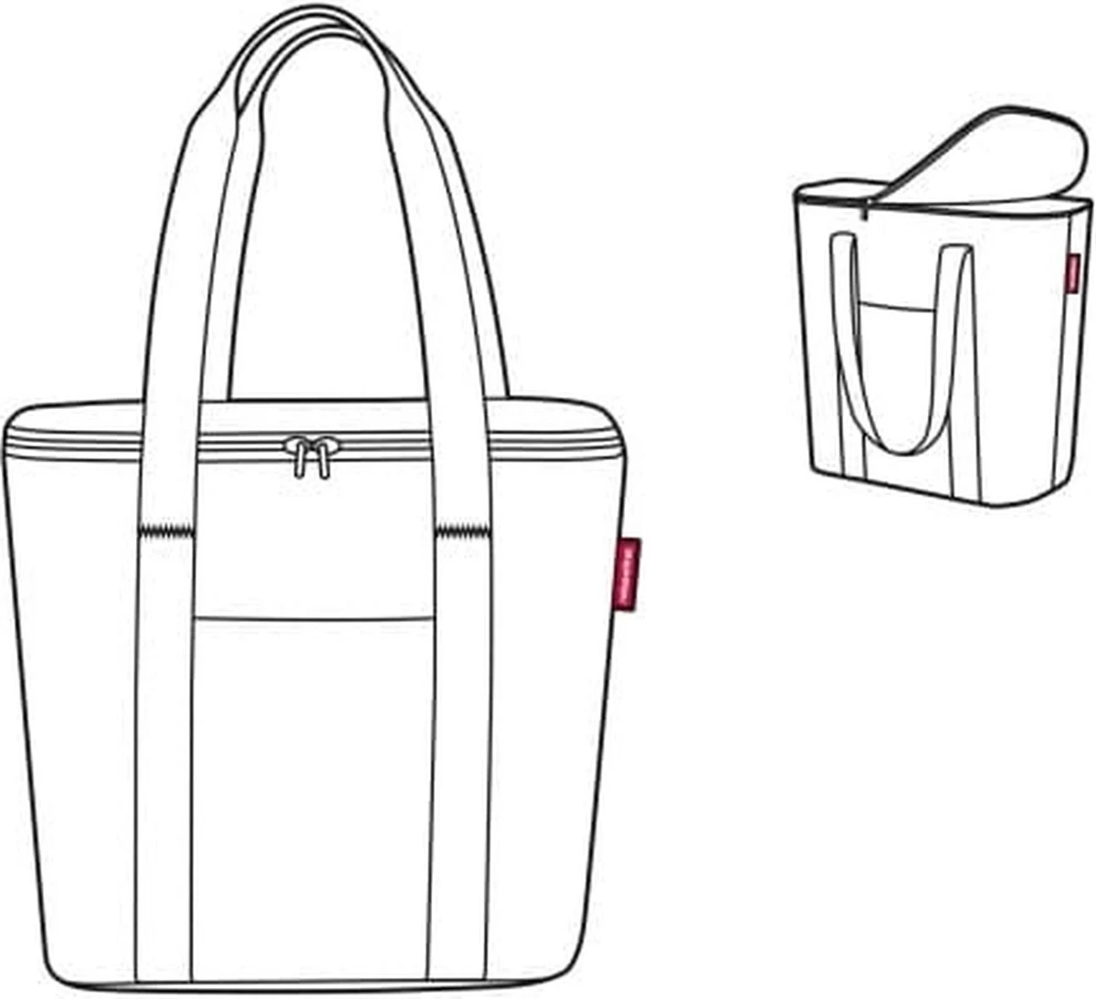 Reisenthel Thermoshopper Koeltas - 15L - Signature Black Zwart - Afbeelding 5