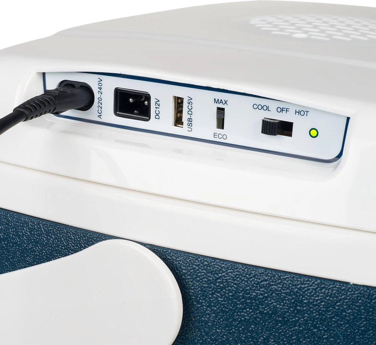 Campart Koelbox XL CB-8630 - Coolbox 12V En 230V - 30 Liter - Te Gebruiken Met USB-powerbank - Blauw - Afbeelding 6