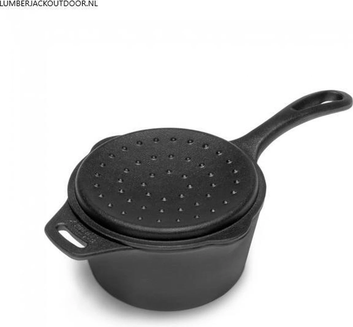 Petromax KR1 Gietijzeren Steelpan Met Deksel (1 Liter) - Afbeelding 3