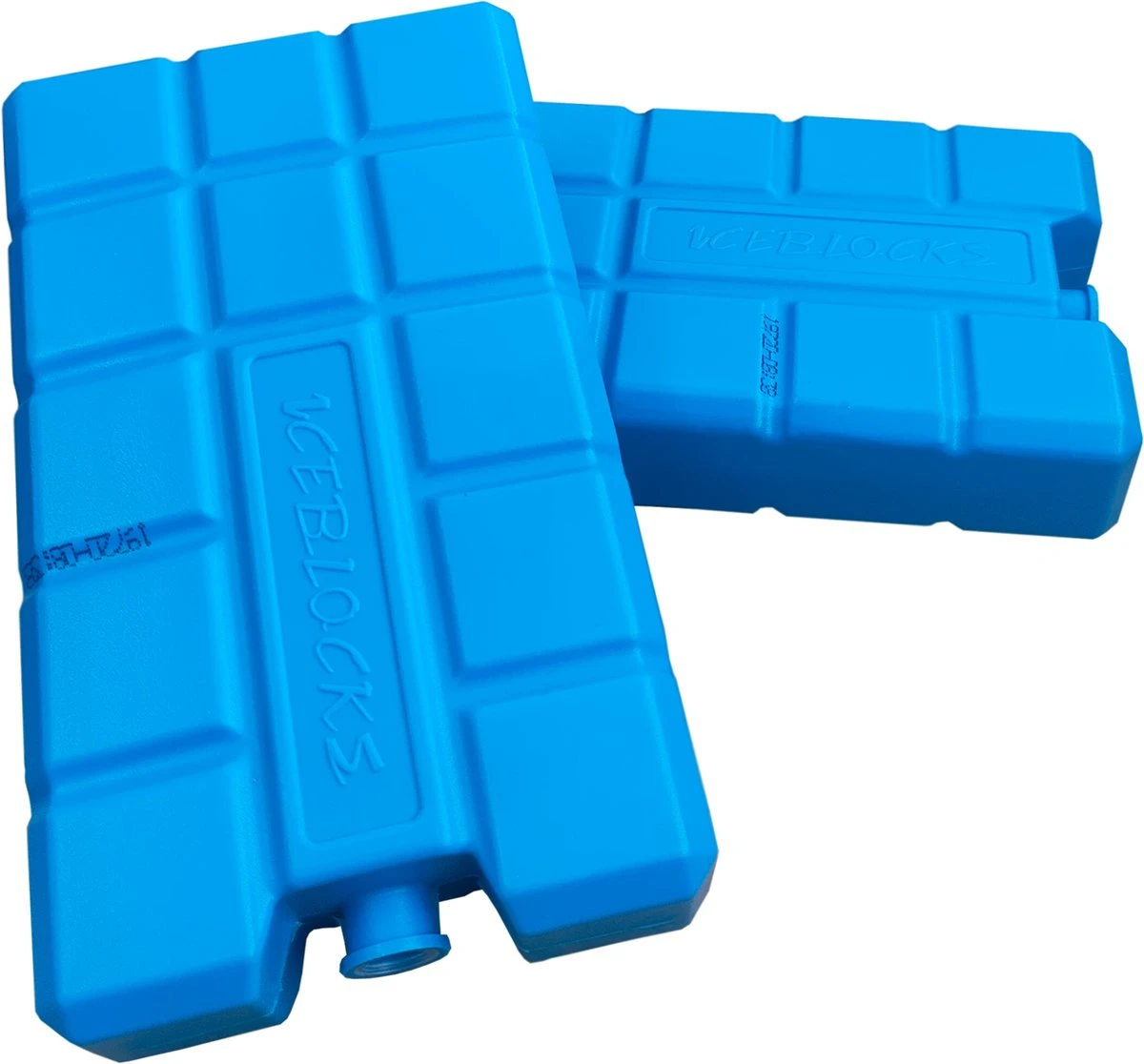 DULA Blauwe Koelelementen - 6 Stuks 400 Gram - 16 X 9 X 3,2 Cm - Afbeelding 2