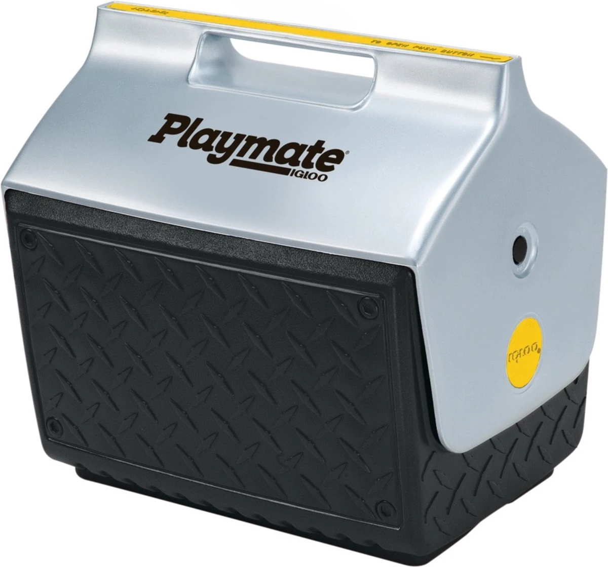 Igloo Playmate The Boss - Kleine Koelbox Speciaal Voor De Bouw - 13 Liter - Zwart