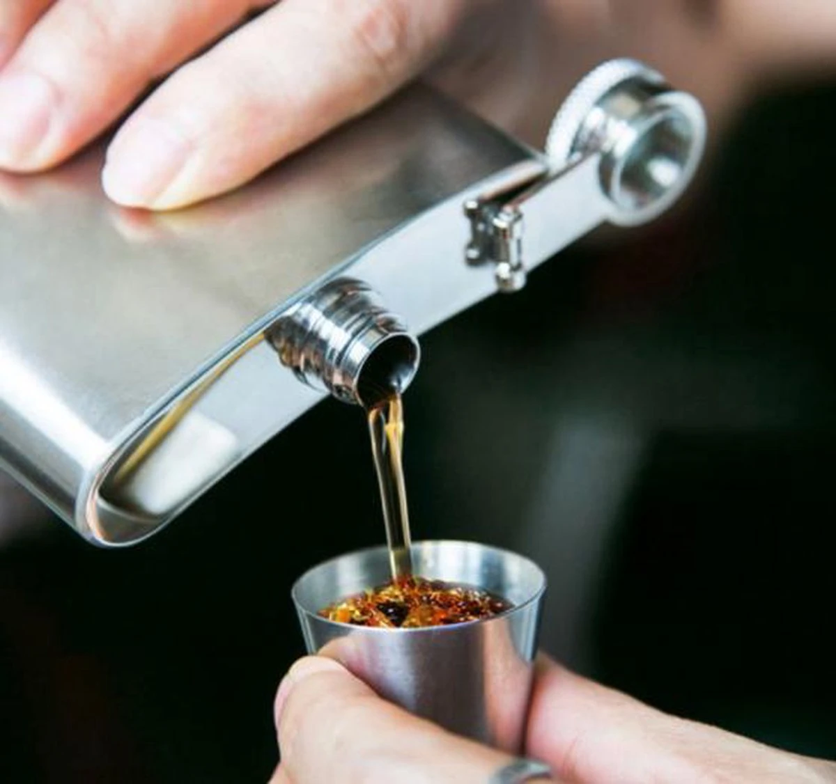 6x Rvs Shot Bekertjes - Borrelglaasjes - Thee/ Koffie Beker - Shotjes Met Leren Case - Bekers 30 ML - Afbeelding 3