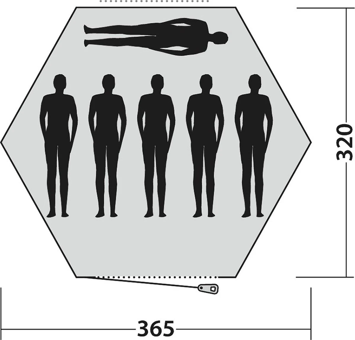 Easy Camp Tent Moonlight Joert 6-persoons - Afbeelding 7
