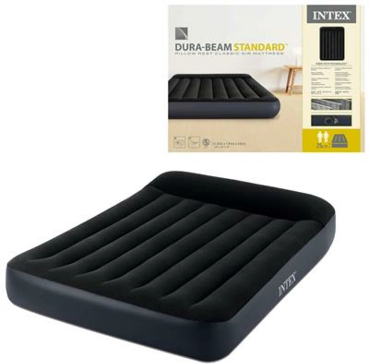 Intex Pillow Rest Classic Full Luchtbed - 2-persoons - 191x137x23 Cm - Afbeelding 19