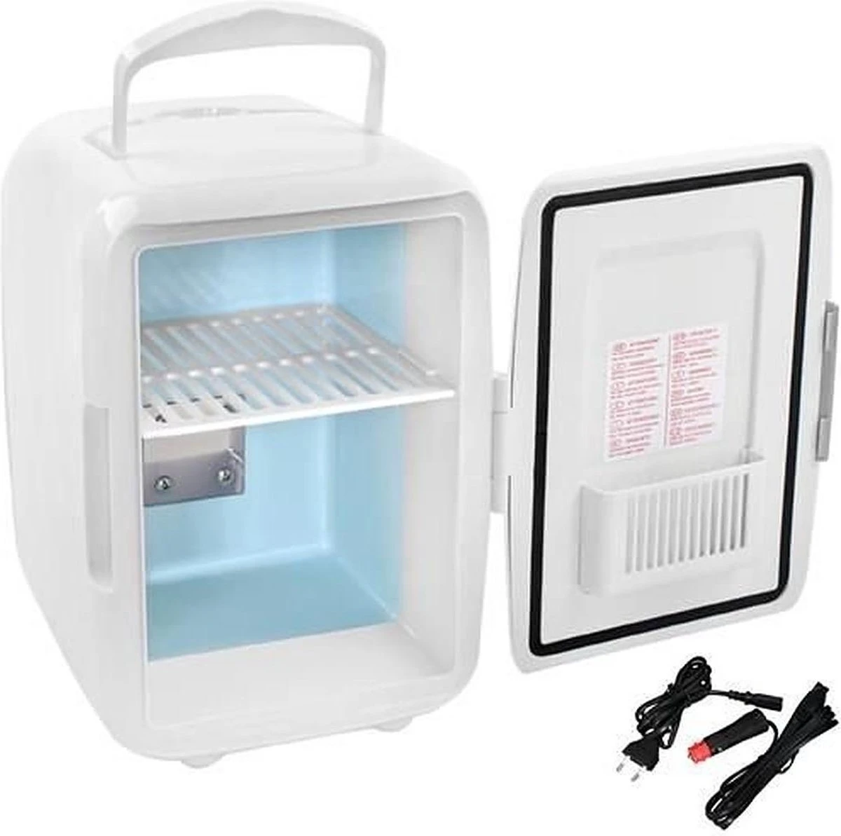 Mobiele Mini Koelkast - Frigobox 220/12 Volt AC/DC Auto/Caravan/Camping - Minibar - Mini Koelkast 4 Liter - Afbeelding 5