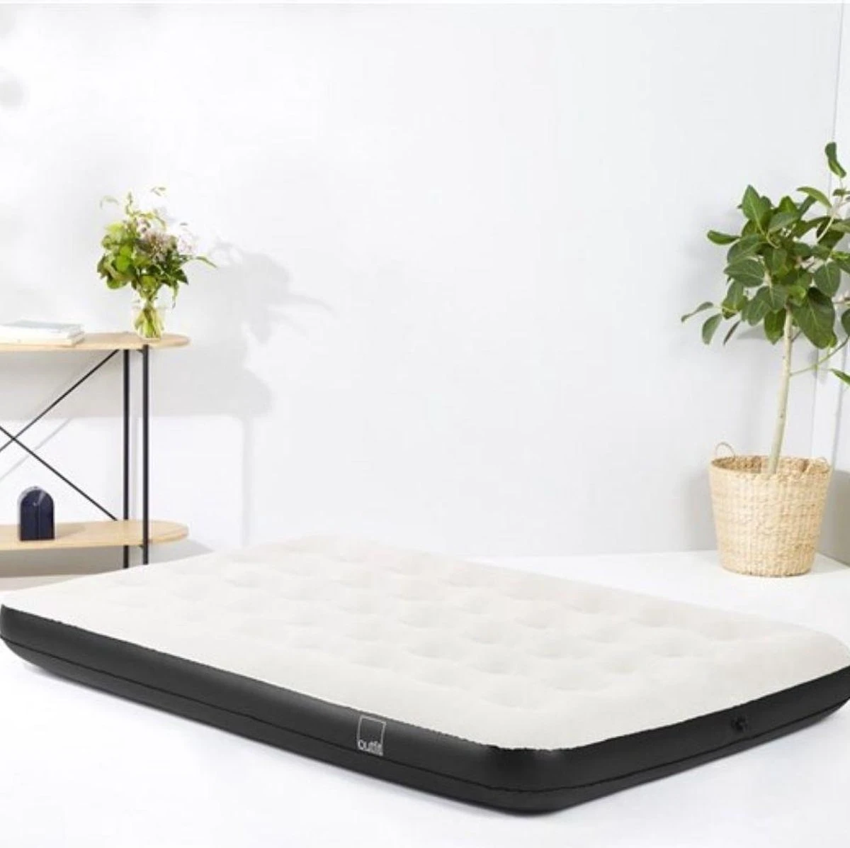 Orange85 Luchtbed - Tweepersoons - Met Reparatieset - Zwart - Grijs - Afbeelding 4