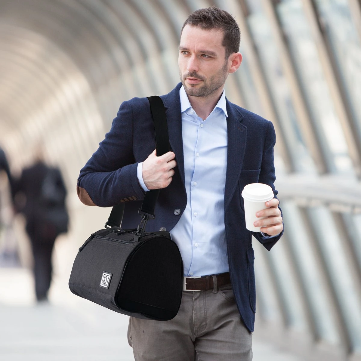 Brisby 4 Laags Geïsoleerde Koeltas - Lunchtas 10 Liter - Zwart - Afbeelding 4