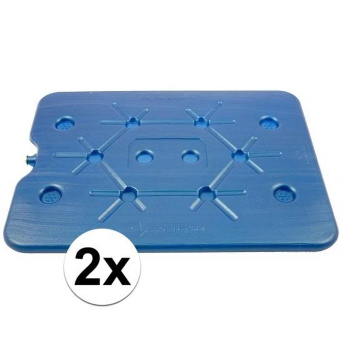 Merkloos 2 Stuks Platte Koelelementen 32 X 25 Cm - Afbeelding 2