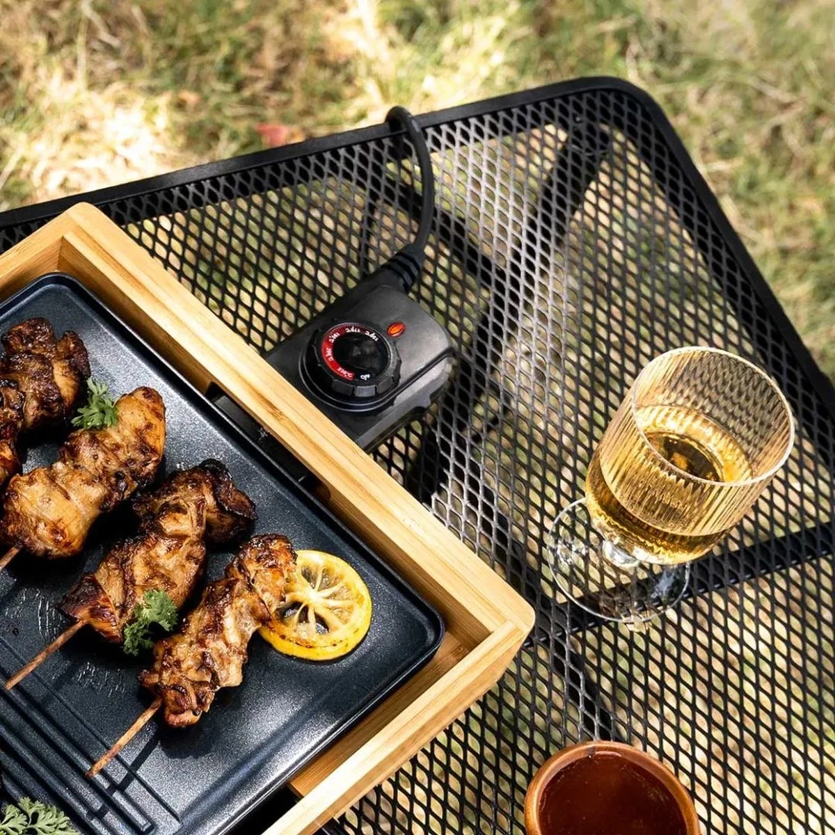 Travellife Greccio Outdoor Tafel Mesh Black 90 X 60 - Afbeelding 3