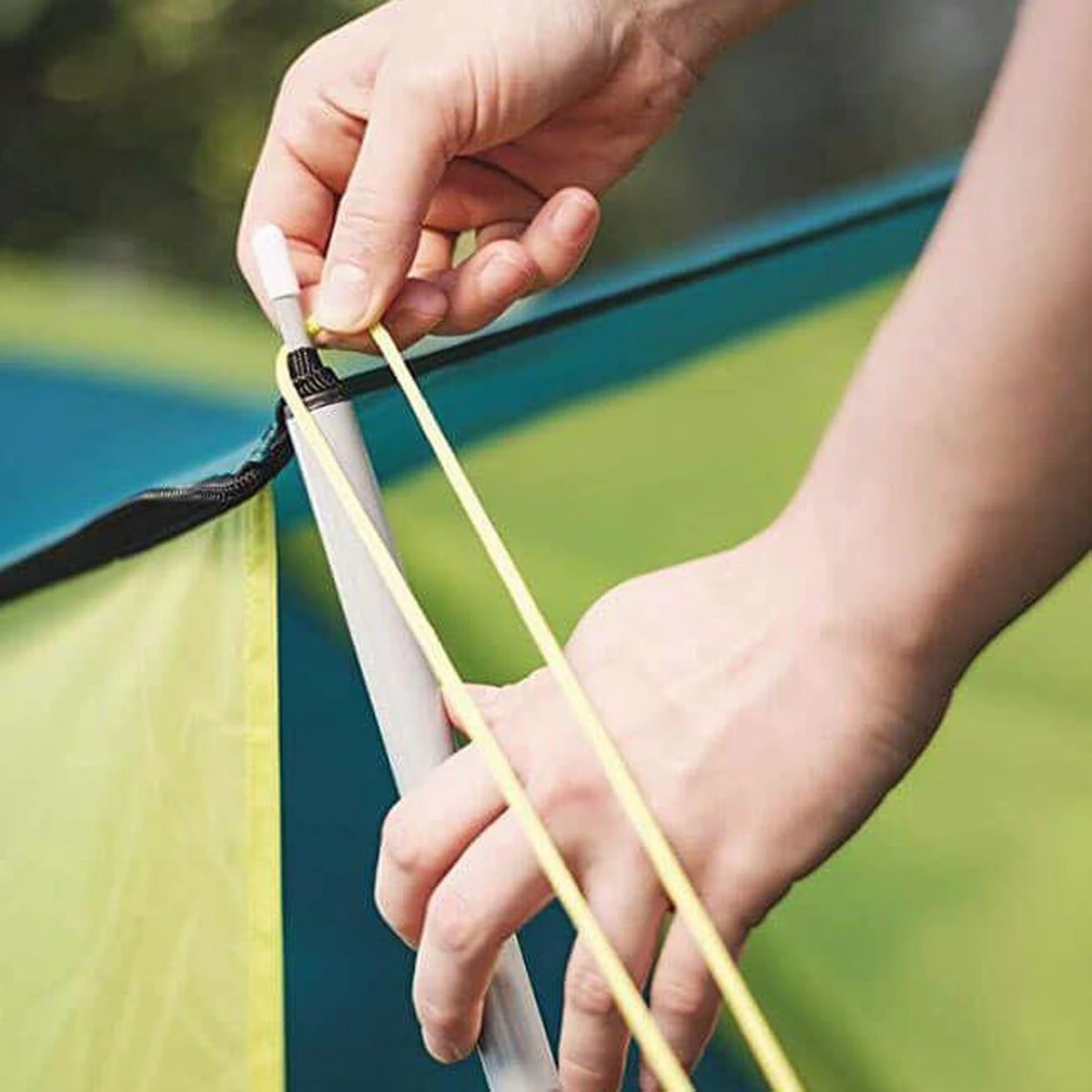 Pavillo Tent Coolground X3 Luifel - Groen - 3 Persoons - Afbeelding 6