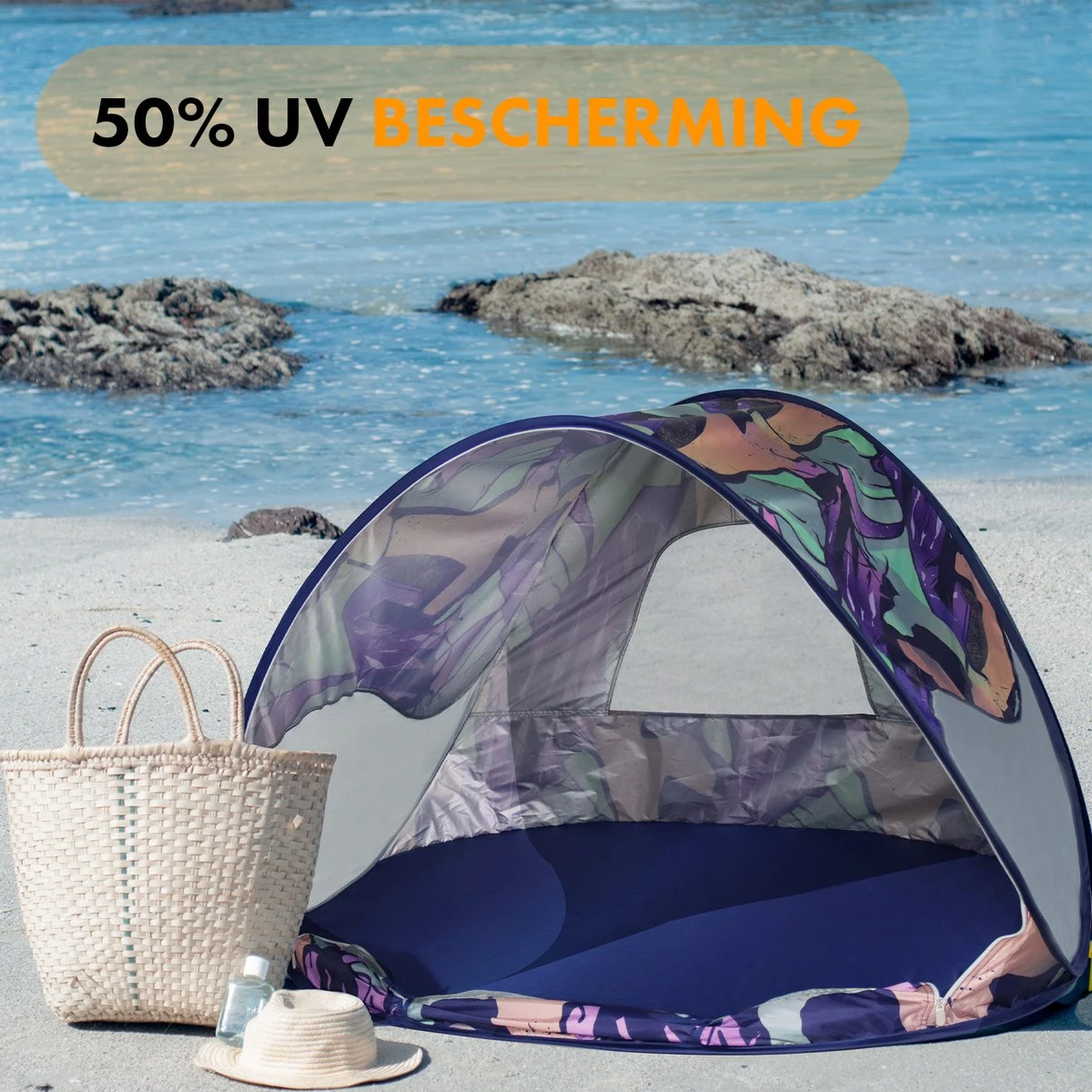 Deryan Luxe Pop Up Strandtent - Anti-UV 50+ - Story - Afbeelding 5