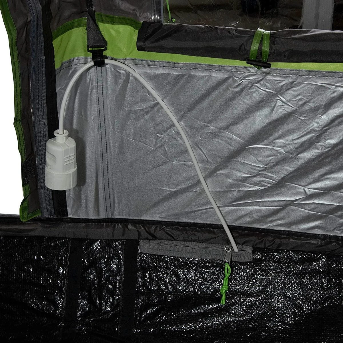 High Peak Tunneltent Bozen 5.0, 5 Persoons, 2,0 M Stahoogte, 4.000 Mm Waterdicht, Verduisterde Binnentent - Afbeelding 9