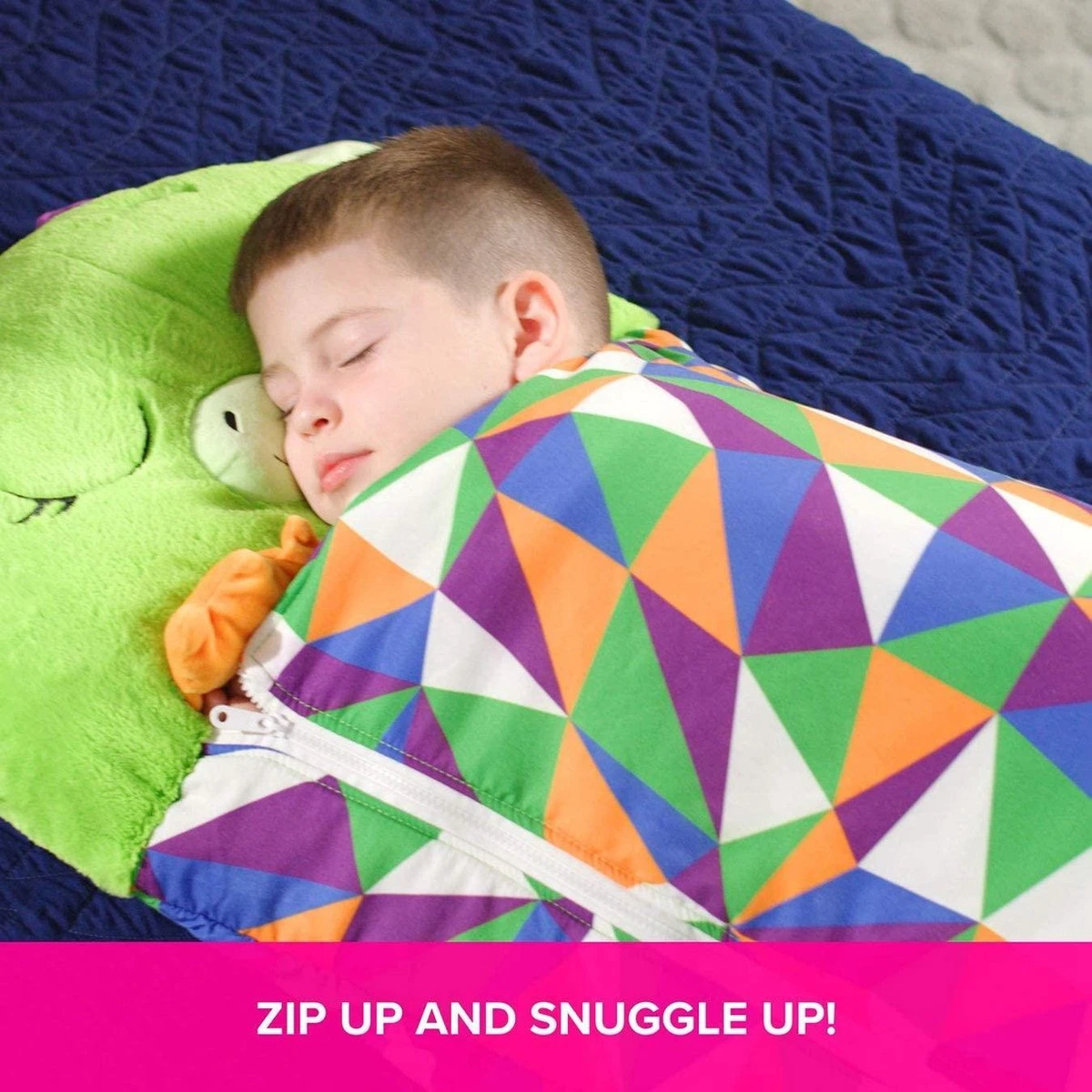 Roze Kat Kinderen Slaapzak -180 Cms |slaapzak Junior | Nappers | Children Sleeping Bag | Kinderen Slaapzak | Super Soft 2 In 1 Fun Pillow &Sleepy For Boys | Roze Kat Slaapzak | Zachte Slaapzak | Knuffel Slaapzak | 2 In 1 Slaapzak | Kinderen - Afbeelding 5