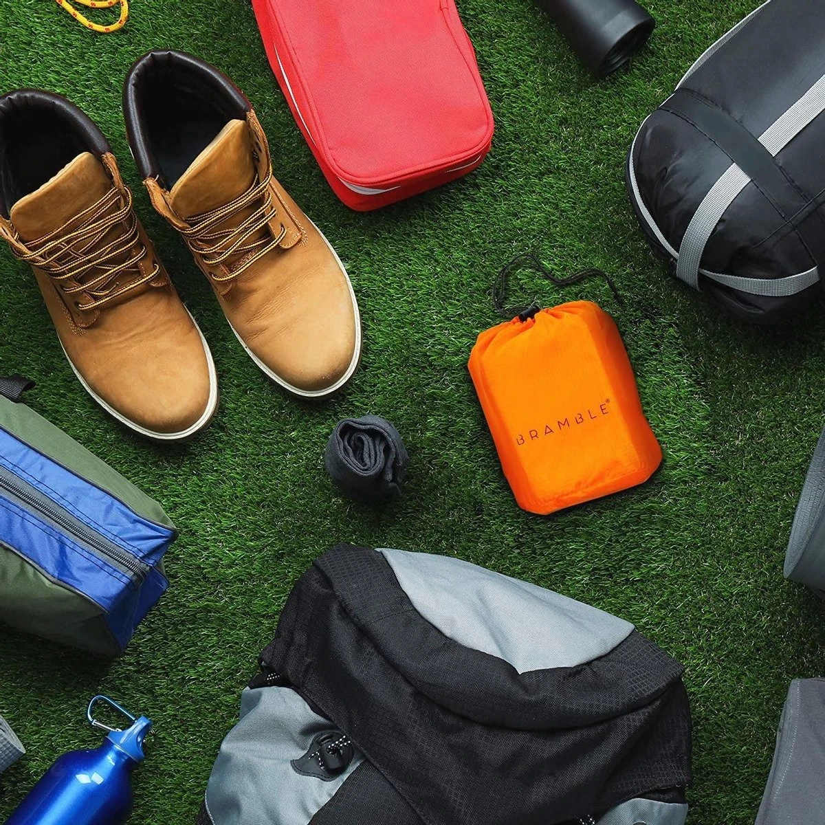 Bramble Noodslaapzak 213 X 91 Cm Polyetheen Oranje 5 Stuks - Afbeelding 3