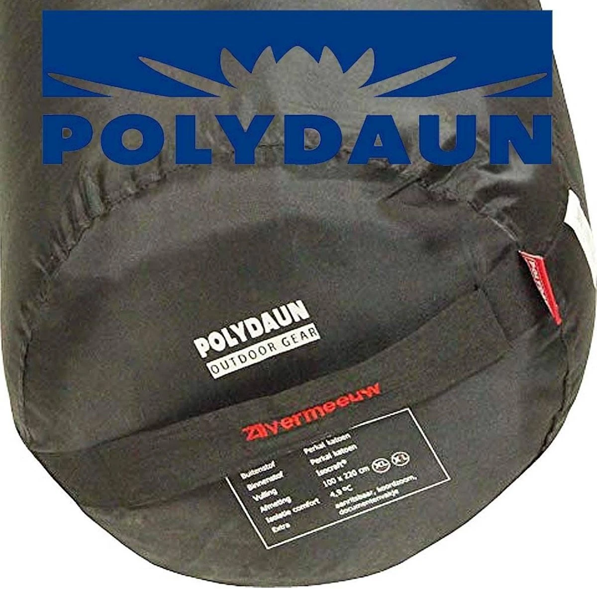 Polydaun Zilvermeeuw Slaapzak - XXL - Petrol - 100x220 Cm - Afbeelding 5