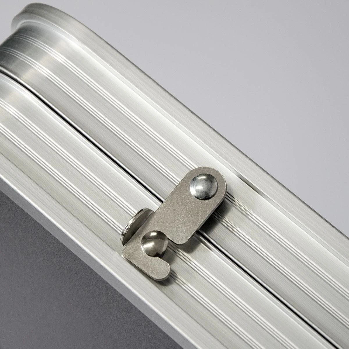 Aluminium Kampeertafel 120x60cm - Campingtafel Inklapbaar - 3-voudig Verstelbare Vouwtafel Antraciet - Afbeelding 10