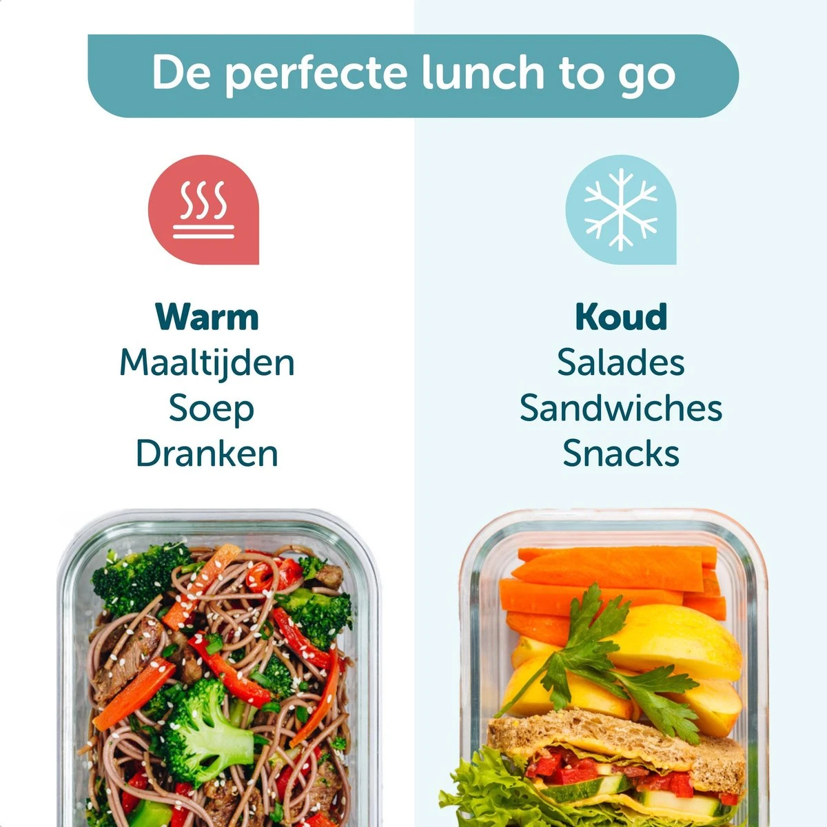 ForDig Lunchtas Grijs - Koeltas Gemaakt Van 600D Polyester Met PEVA-Voering - Ruimte Voor Lunchtrommel / Snacks / Blikjes - Koel Tas Met Mesh Opbergruimtes En Ruimte Voor Bestek - Lunch Tas Cool Bag - Coolerbag - Kleine Cooler - Afbeelding 6