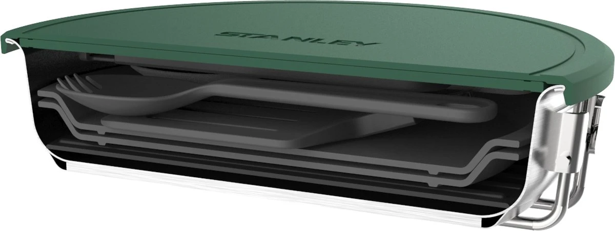 Stanley The All-In_One Fry Pan Set 1 L - Campingkookset - Stainless Steel - Afbeelding 7