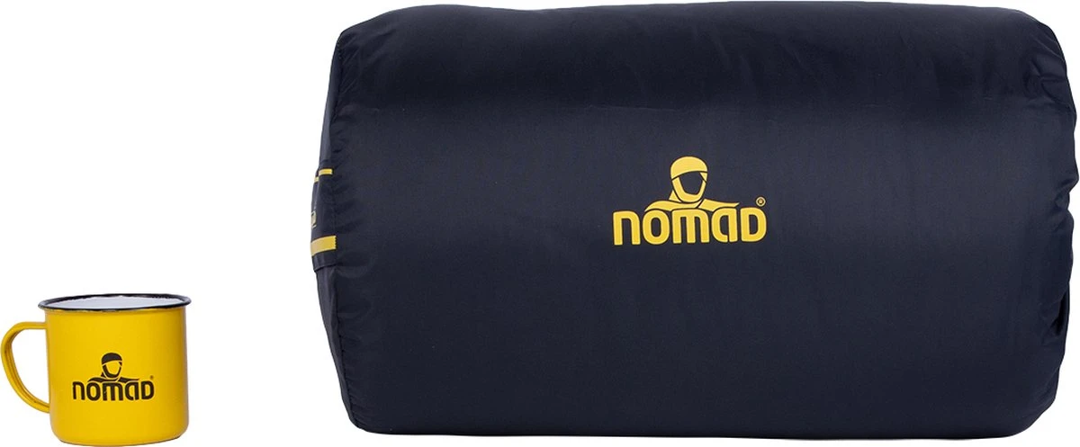 NOMAD® Bronco Slaapzak | 205x80cm Blauw | Lichtgewicht & Kwalitatief | Slaapzak | Incl Hoes - Afbeelding 3