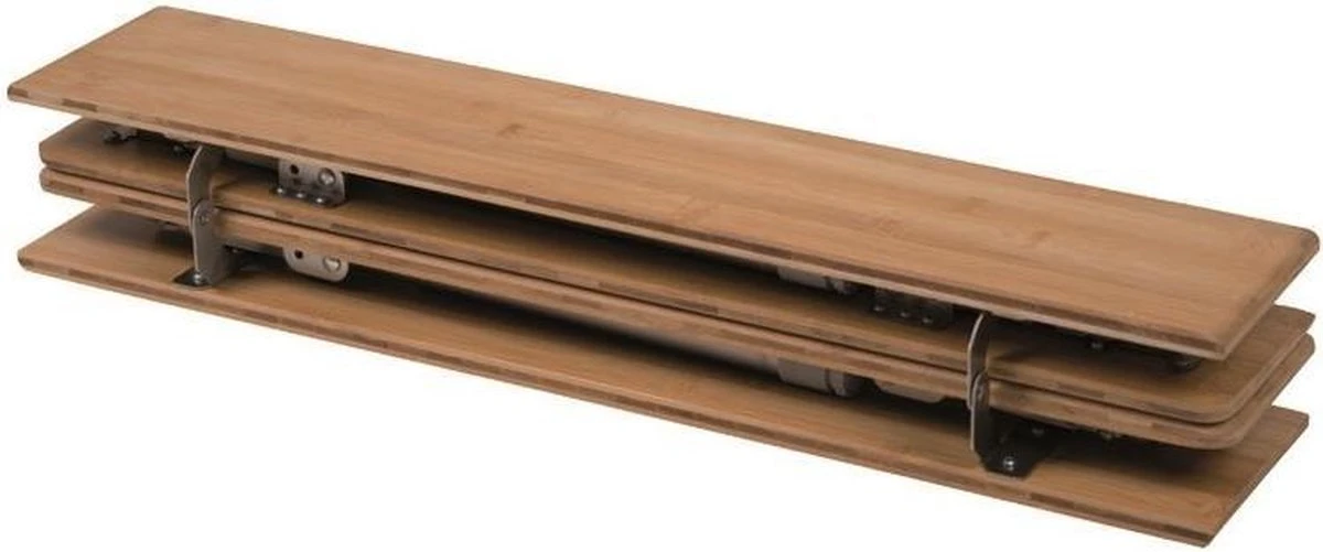 Bo-Camp Urban Outdoor Campingtafel - Opvouwbaar - Morris - Bamboe - Afbeelding 5
