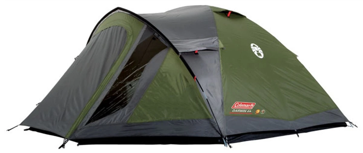 Coleman Darwin 4 Plus Koepeltent - 4-Persoons - Groen - Afbeelding 14