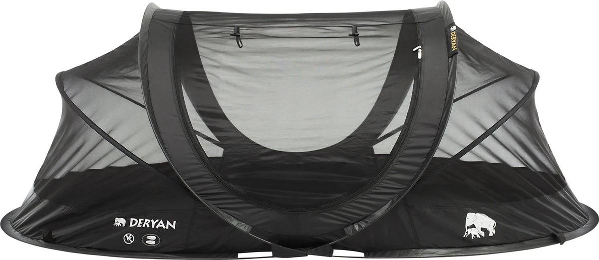 Deryan Luxe Pop-up Reisklamboe - Lichtgewicht 2 Persoons Klamboe – Geimpregneerd - Slaapcompartiment Voor Tent - Binnentent - Afbeelding 6