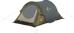 Best Camp Skippy Pop Up Tent - Donkergrijs - 2 Persoons