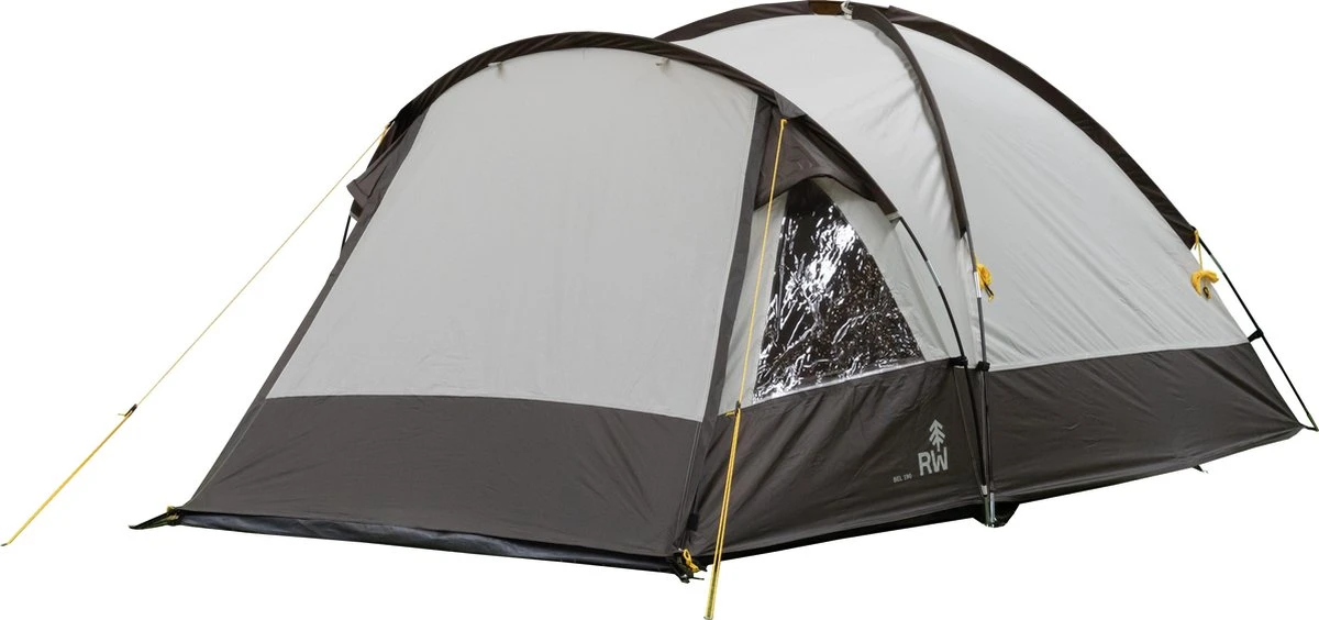 Redwood Bel 190 Trekking Koepel Tent - Grijs - 3 Persoons - Afbeelding 2