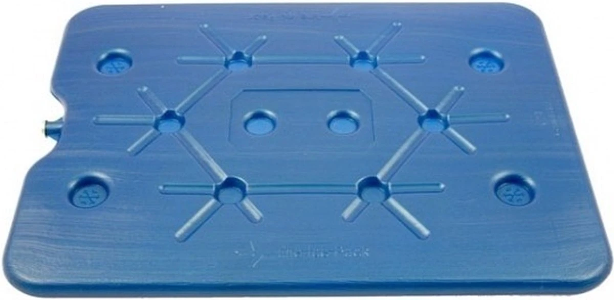 Merkloos 2 Stuks Platte Koelelementen 32 X 25 Cm