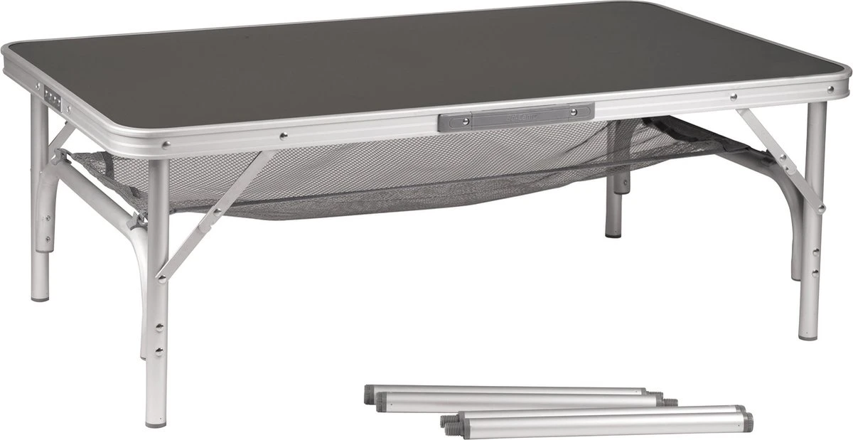 Bo-Camp Campingtafel - 100x60x70 - Grijs - Afbeelding 5