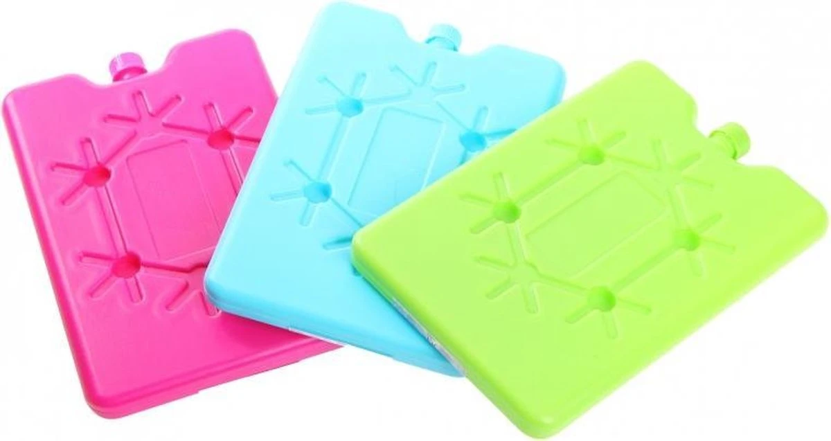 Merkloos Koelelement Fel Blauw 16 Cm