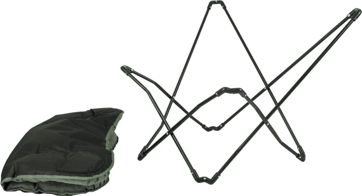 Bo-Camp Campingvlinderstoel - Himrod - Inklapbaar - Groen - Afbeelding 9