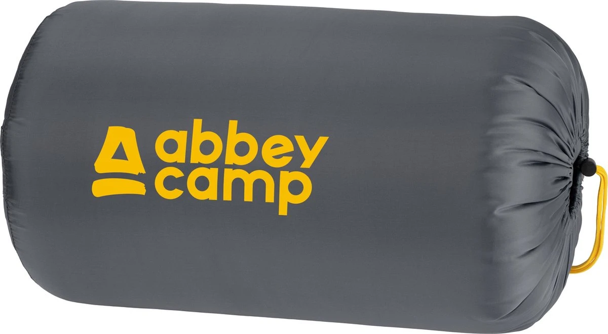 Abbey Camp Slaapzak Mummie - Grijs - 210 X 80/50 Cm - Afbeelding 6