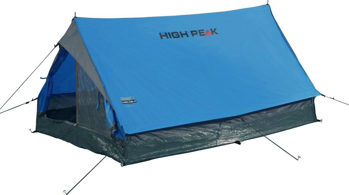 High Peak Minipack Tunneltent - Blauw - 2 Persoons - Afbeelding 2