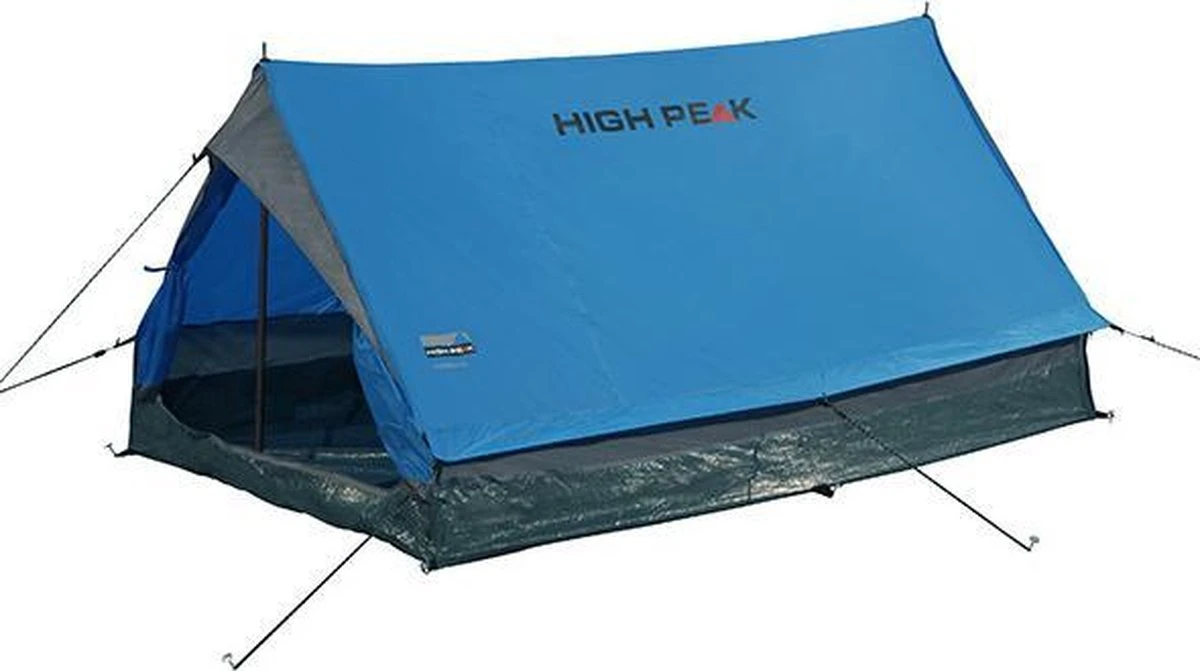 High Peak Minipack Tunneltent - Blauw - 2 Persoons - Afbeelding 8
