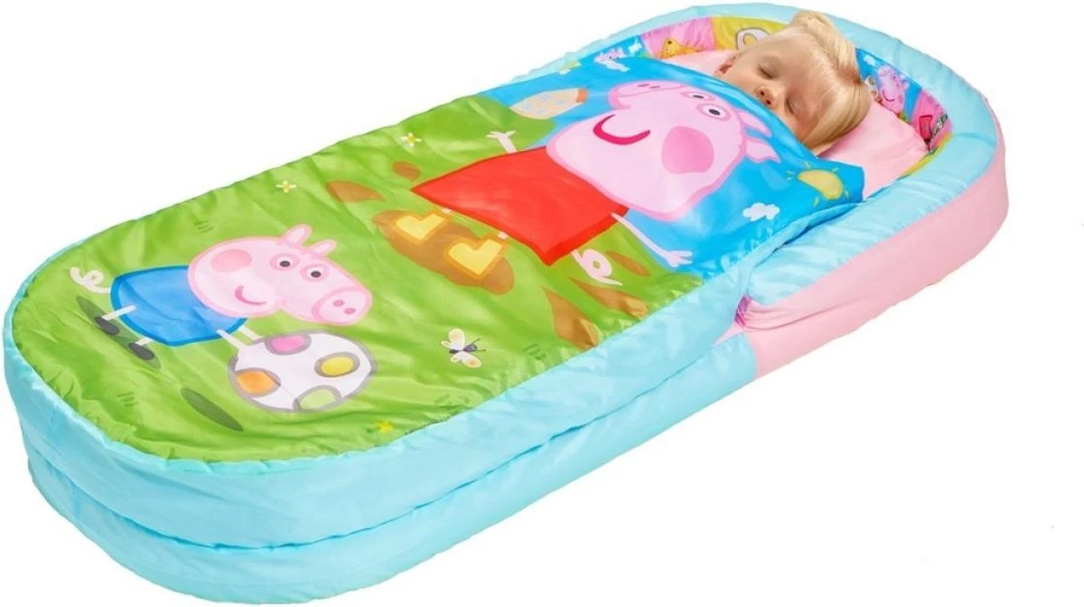 Worlds Apart Peppa Pig Readybed - 2 In 1 Slaapzak En Luchtbed Voor Kinderen - Afbeelding 2